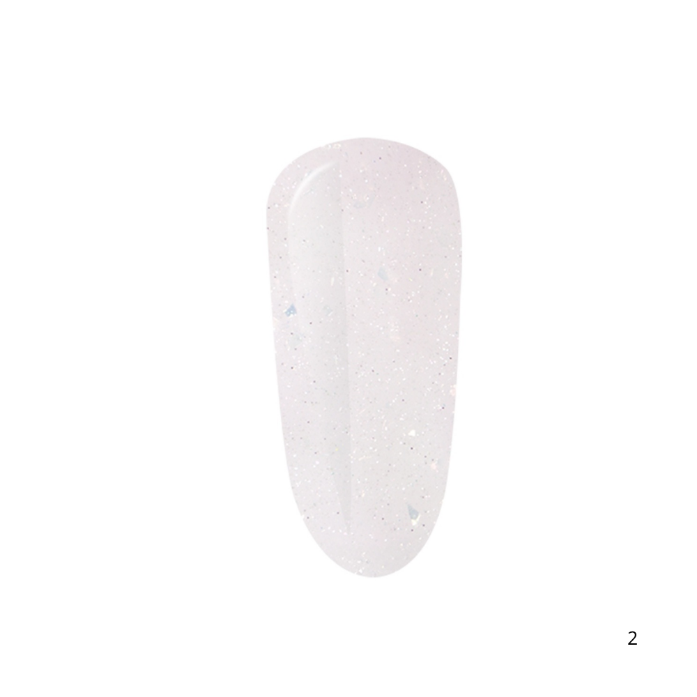 Purple Professional BIB - Builder in a Bottle White with Multi Flakes P294 15ml