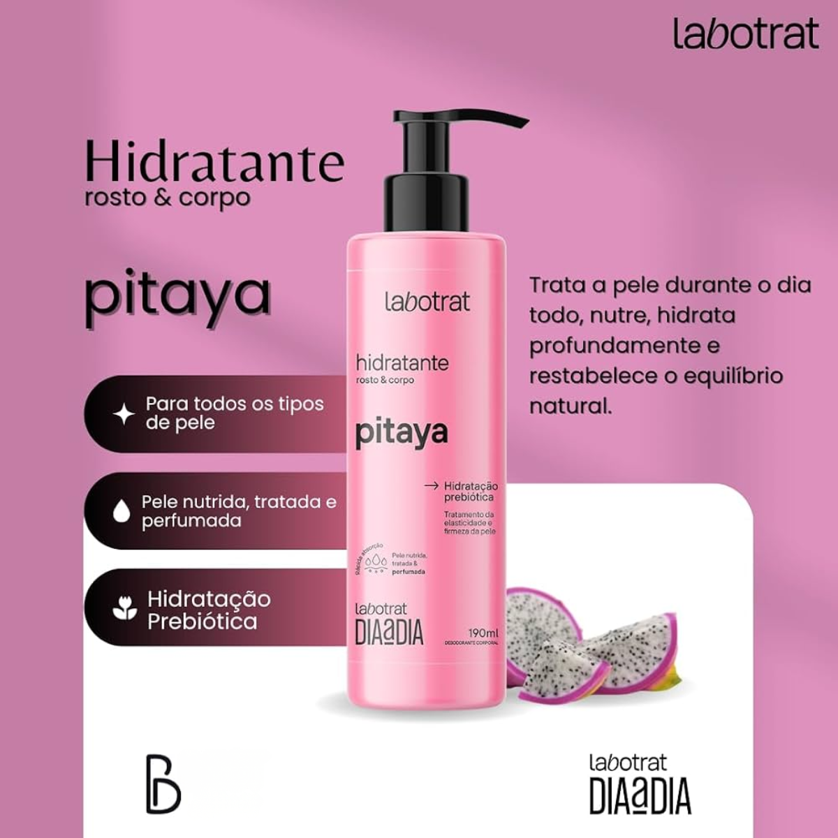 Labotrat - Hidratante Pitaya Dia a Dia 190ml