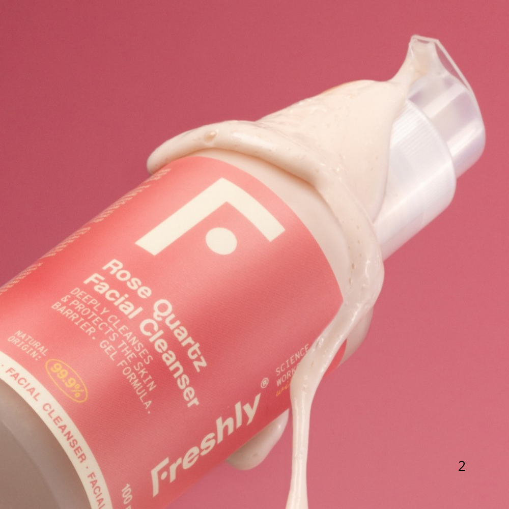 Freshly -Rose Quartz Facial Cleanser 200ml
