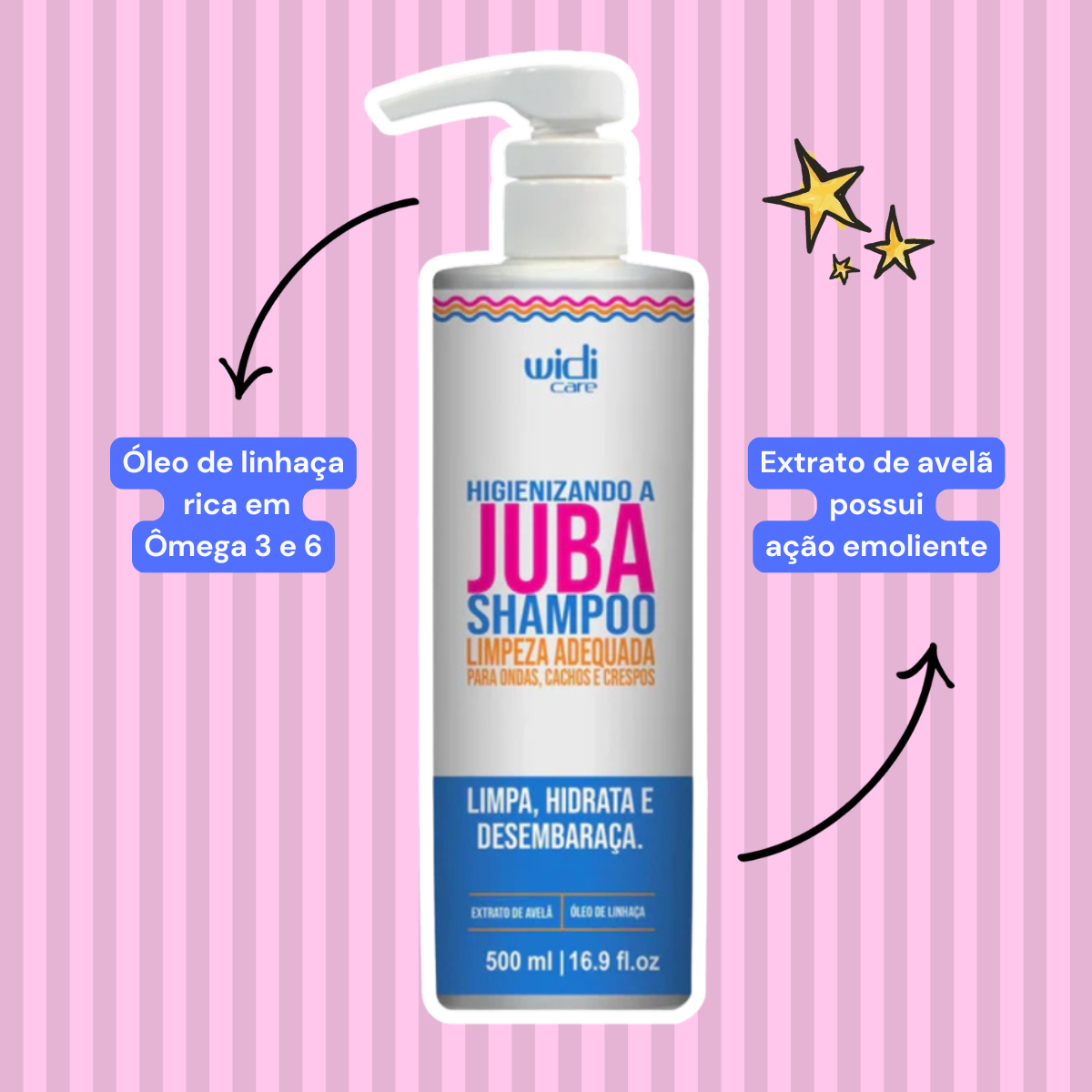 Widi Care Mane Cleansing Shampoo 500ml