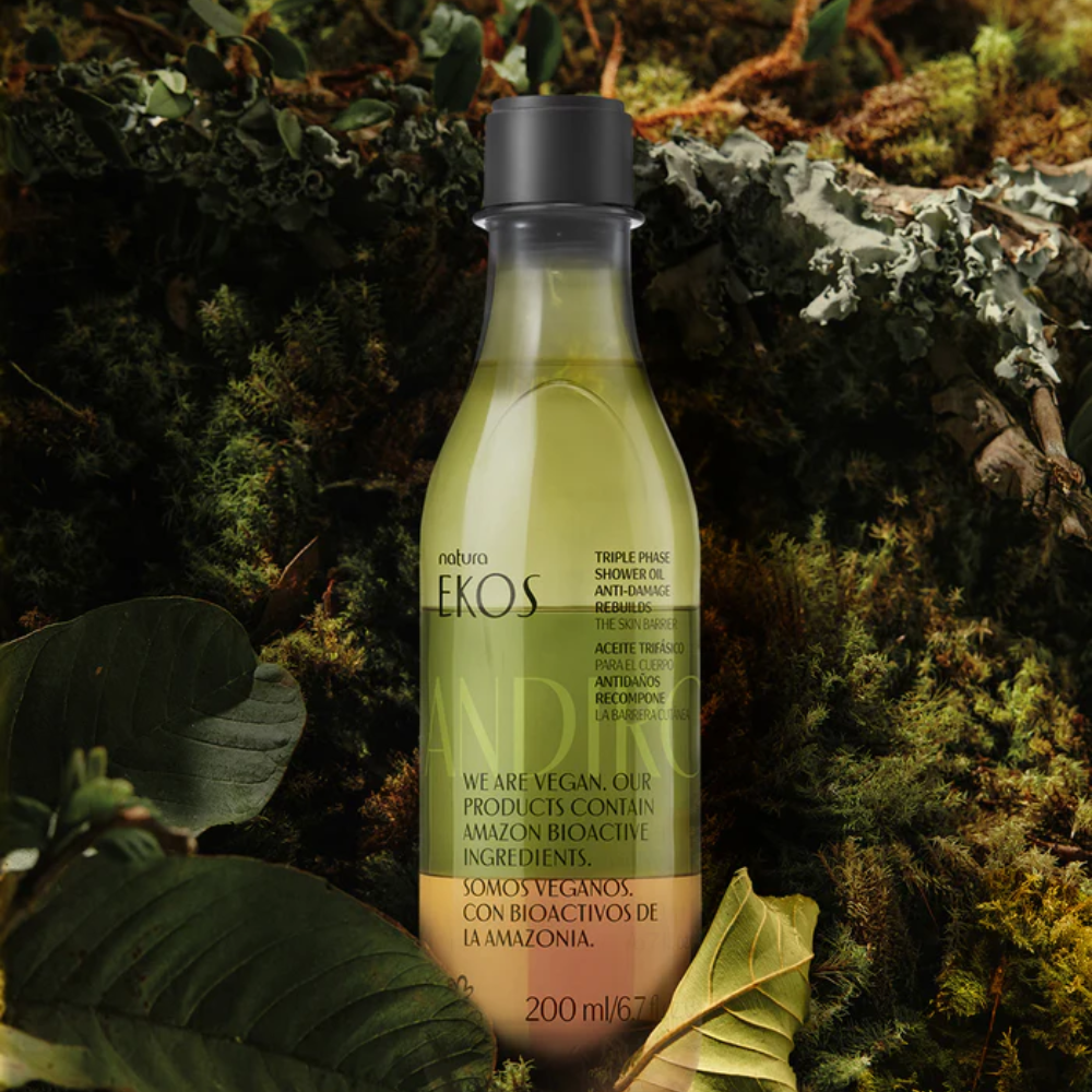 Natura Ekos Andiroba Triple Phase Shower Oil 200ml