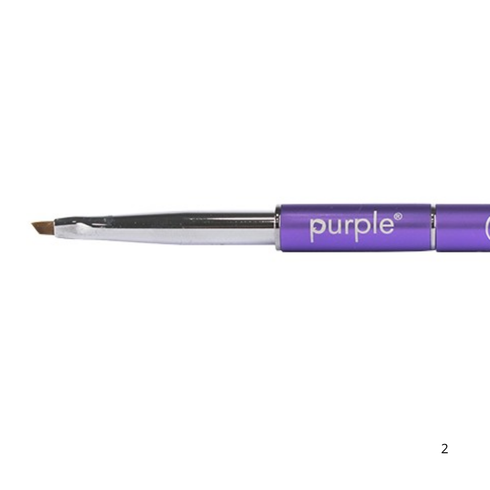 Pincel Nylon Nail Art One Stroke XXS 1,5mm/2,5mm - Purple