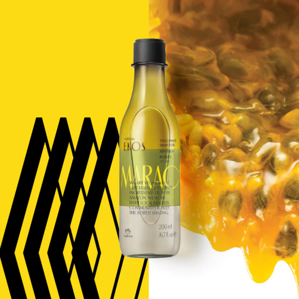 Natura Ekos Maracuja Triple Shower Oil 200ml