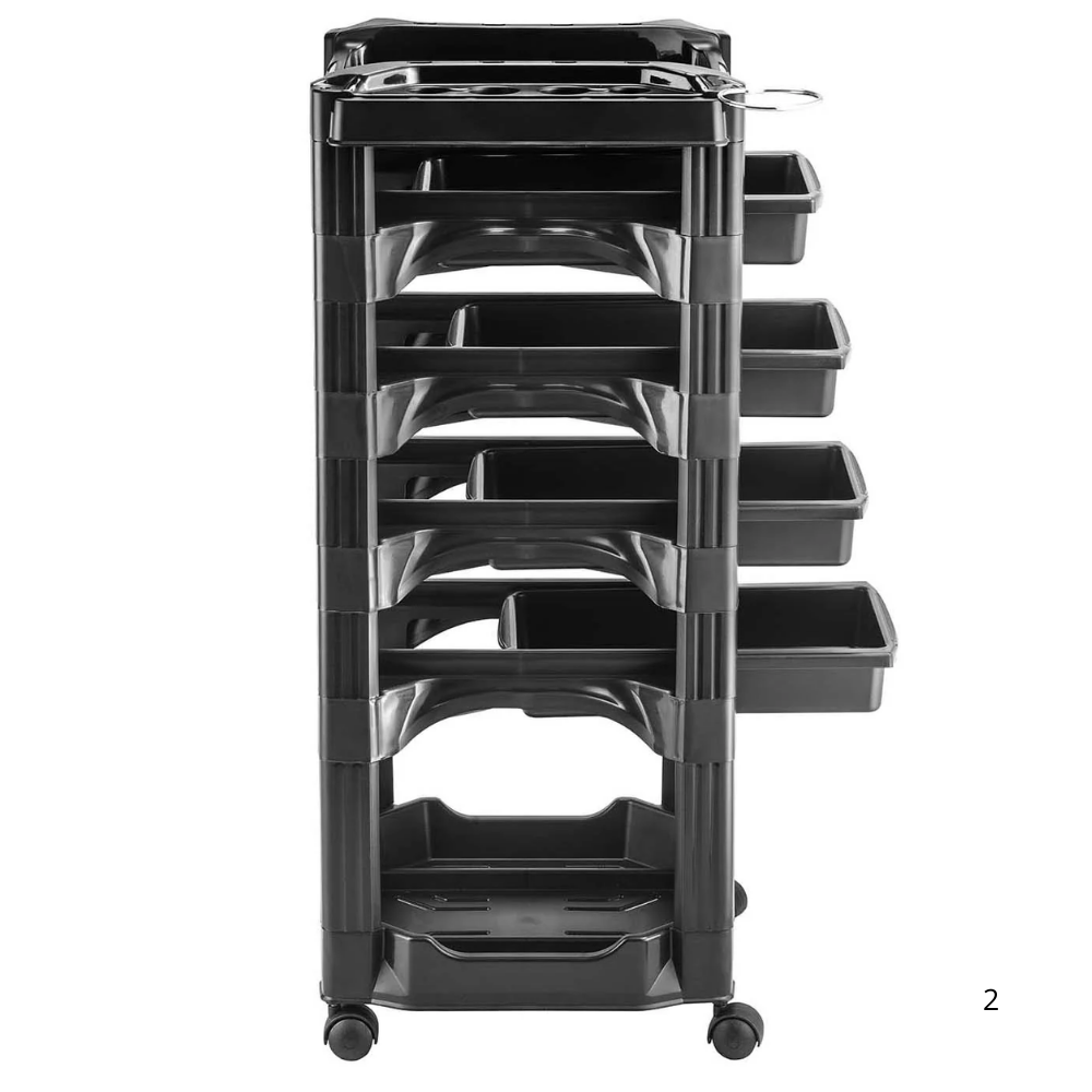 Mesa Ajudante de Cabeleireiro BS Preto NG-ST008