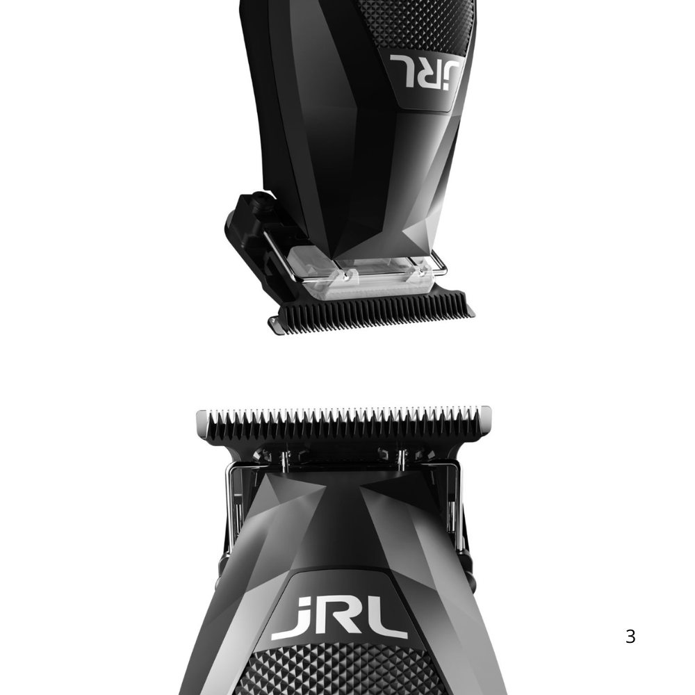JRL - Diamante Clipper And Trimmer Kit Black