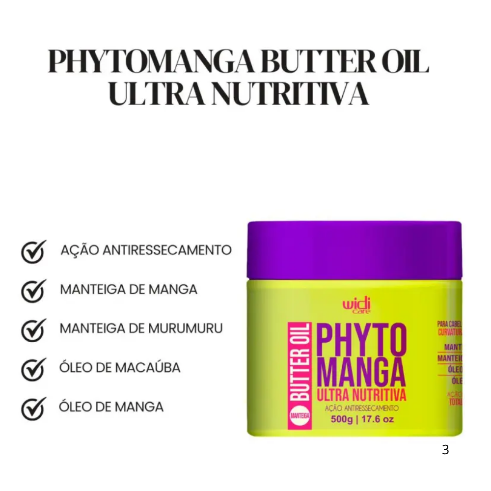 Widi Care - Butter Oil Ultra Nutritiva Phtomanga
