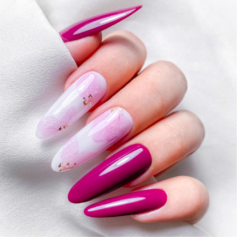 Nail Art Flowers Wine Edition - Inocos