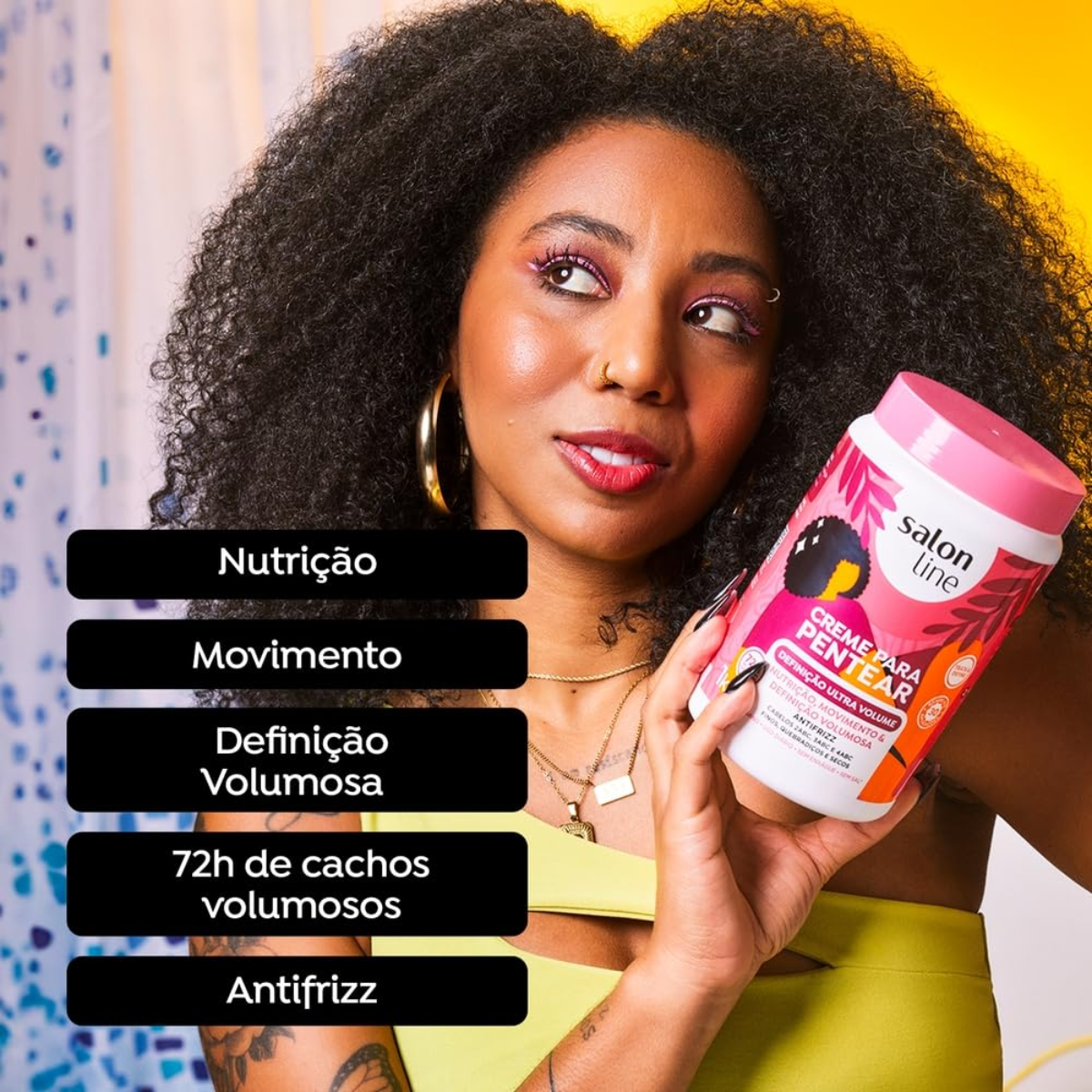 Creme de Pentear Definição Volumosa 1kg - Salon Line