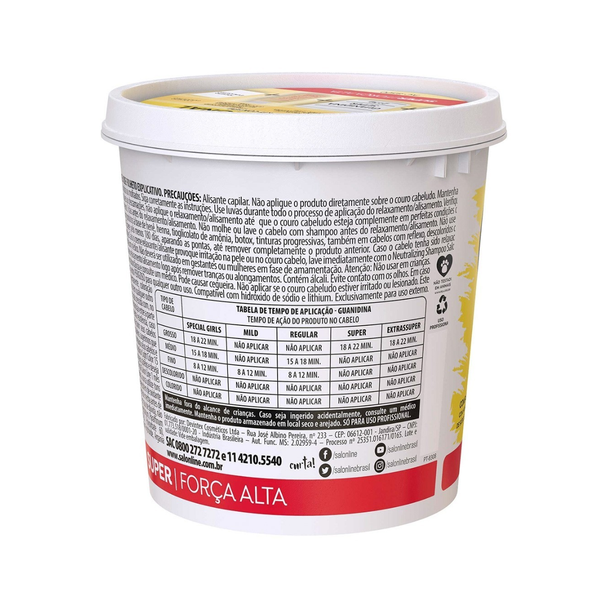 Traditional Guanidine Super 218g - Salon Line