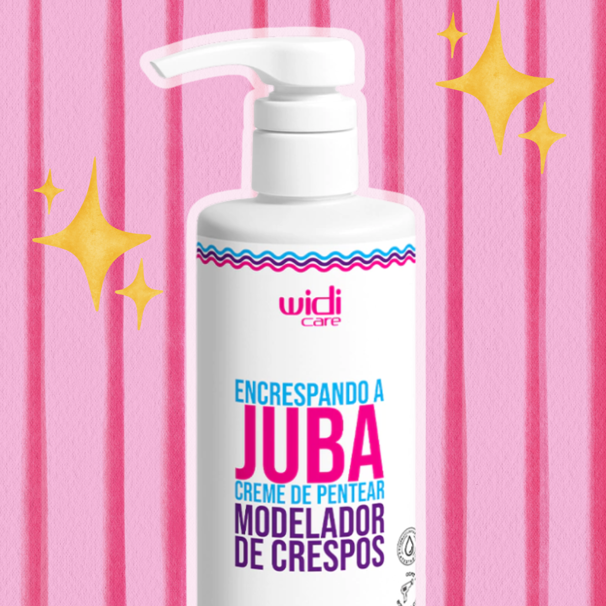 Widi Care Encrespando a Juba Creme de Pentear Modelador 500ml