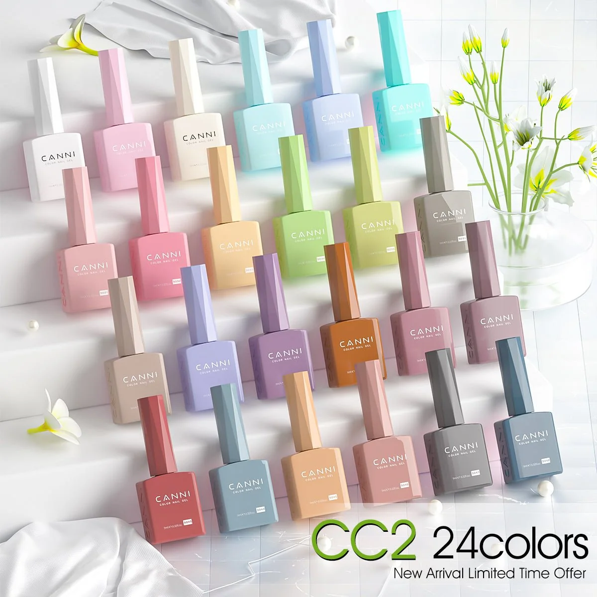 CC2 - 30pcs Gel Polish Kit - Canni