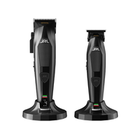 JRL - Diamante Clipper And Trimmer Kit Black