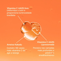 Tratamento facial vitamina C 30ml - Freshly