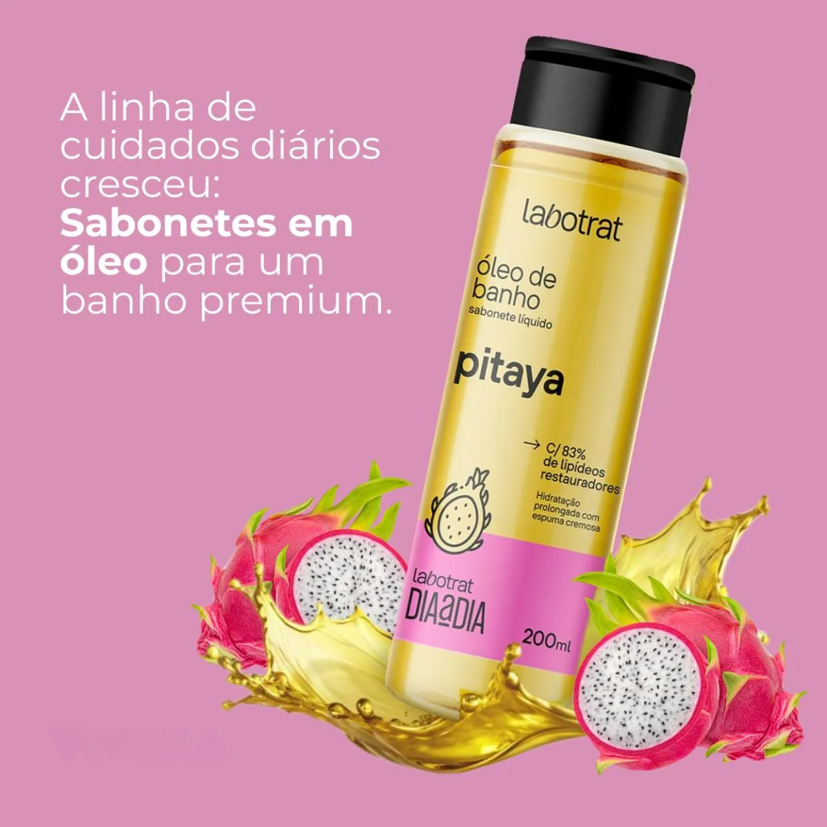 Labotrat - Sabonete Líquido Óleo de Banho Pitaya Dia a Dia 200ml