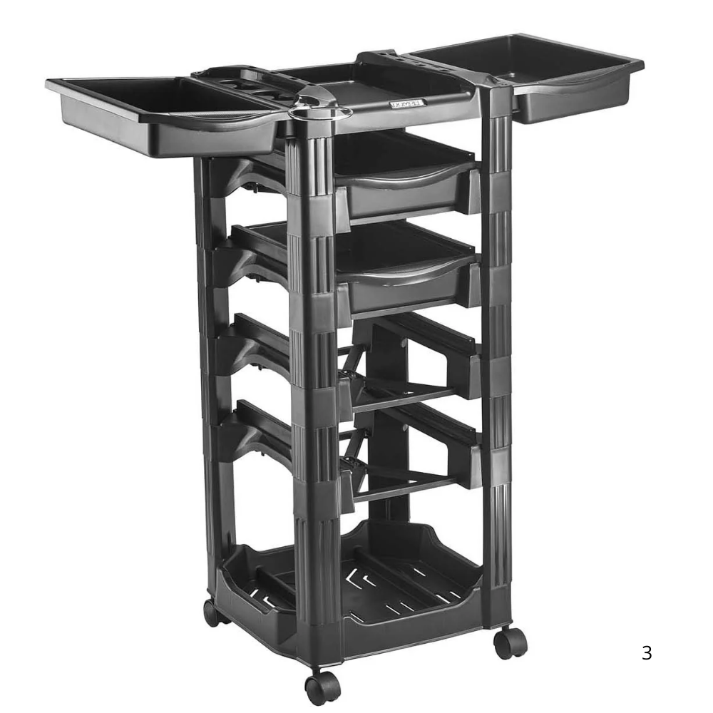 Mesa Ajudante de Cabeleireiro BS Preto NG-ST008