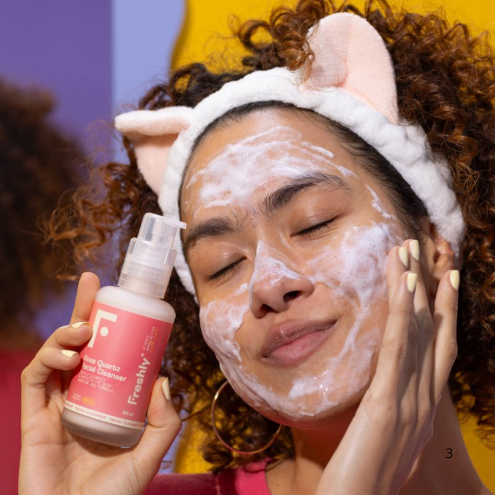 Freshly -Rose Quartz Facial Cleanser 200ml