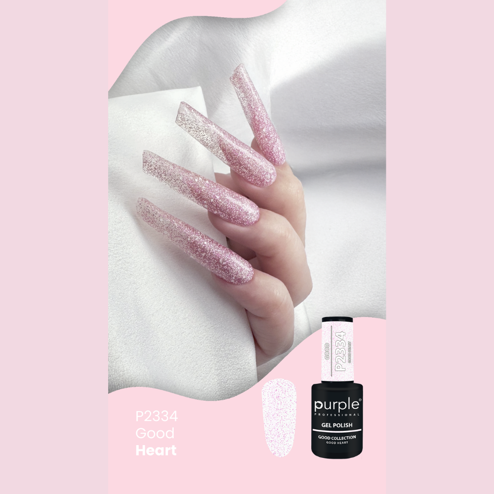 Gel Polish Good Heart 10ml - Purple