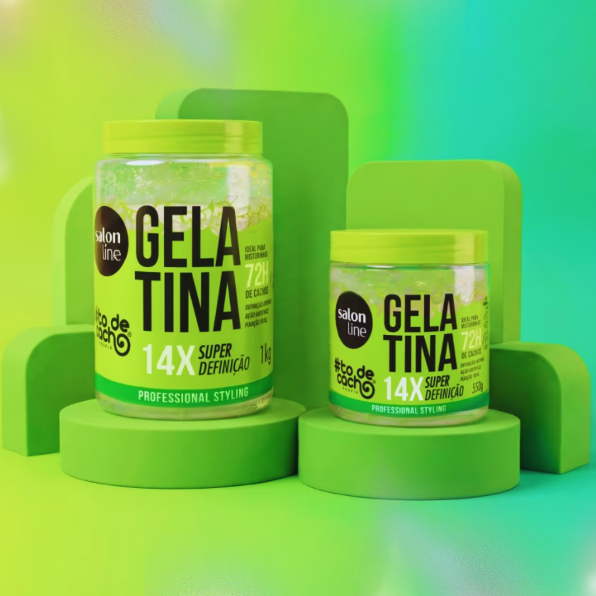 Salon Line #ToDeCacho Gelatina Super Definição 550g