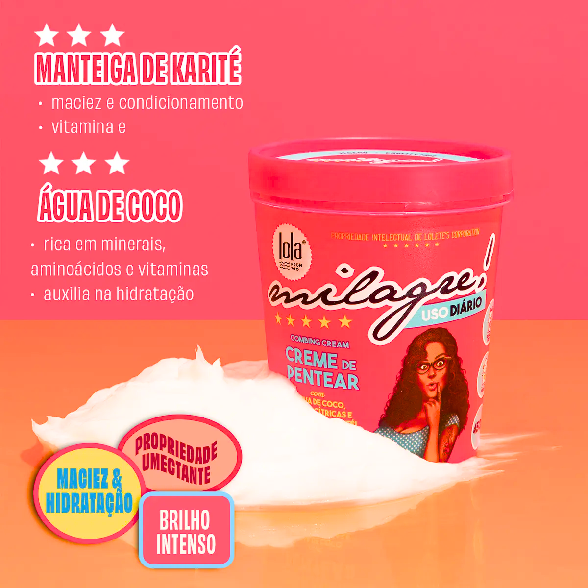 Lola Miracle Leave-In Conditioner 450g