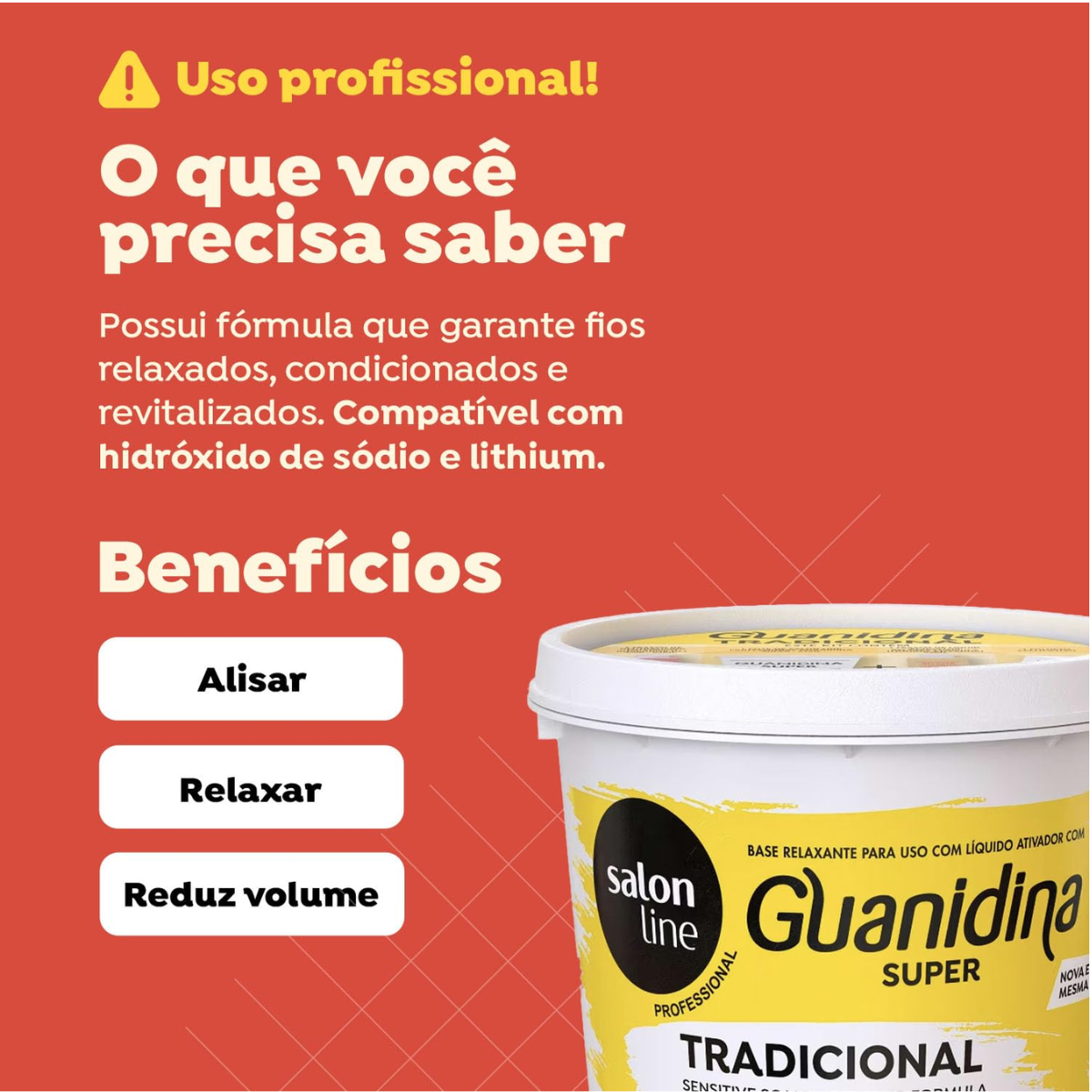 Traditional Guanidine Super 218g - Salon Line