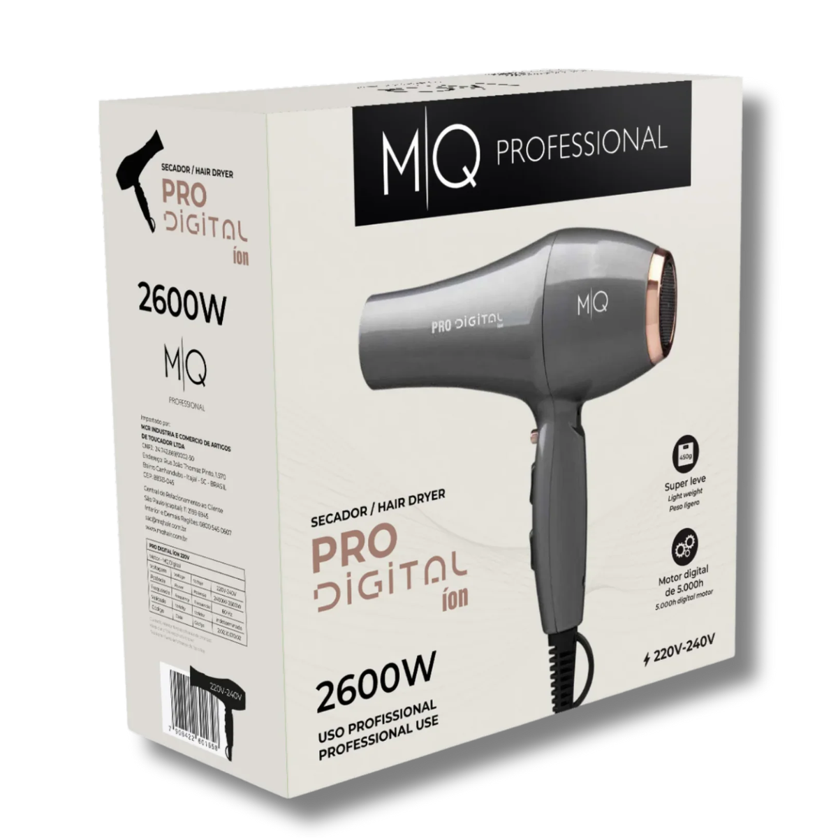 MQ PRO DIGITAL SECADOR 2600 W