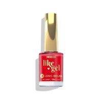 Verniz INOCOS Like Gel 120 Vermelho Fogo 11 ml