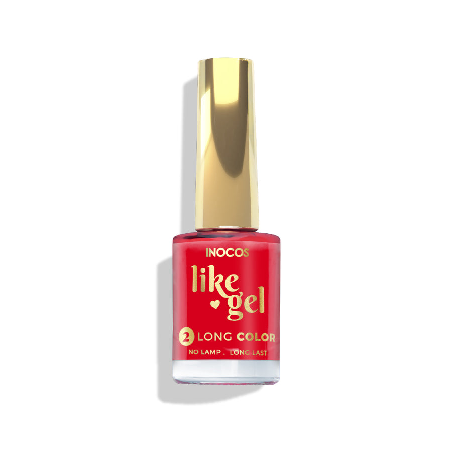 Verniz INOCOS Like Gel 120 Vermelho Fogo 11 ml