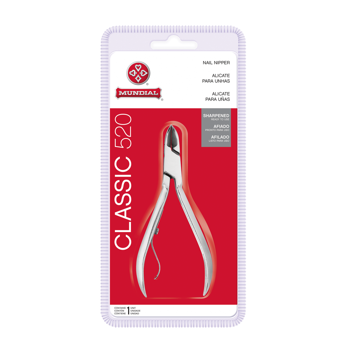 Alicate de Unhas Mundial Classic 520-C