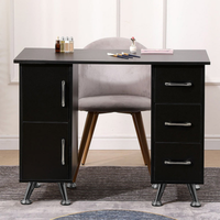 Mesa de Manicure 120 cm com Gavetas para Estúdio & Escritório
