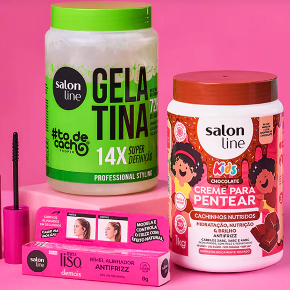 Salon Line #ToDeCacho Gelatina Super Definição 550g