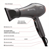 MQ PRO DIGITAL SECADOR 2600 W
