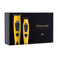 JRL Diamante kit máquina de corte e contornos amarelo para barbearia