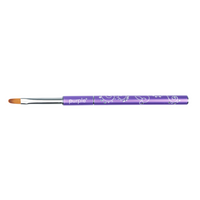 Pincel Nylon Oval Gel #6 - Purple