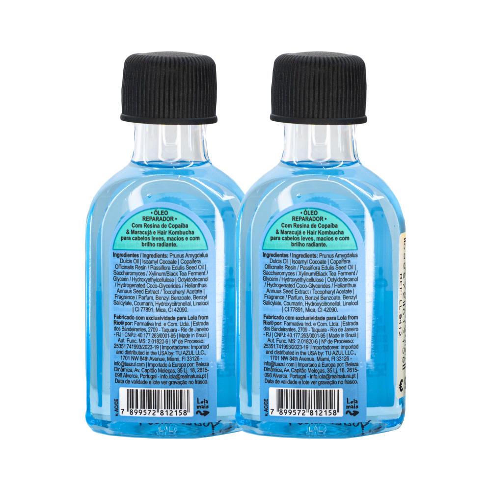 Kit Lola From Rio Danos Vorazes Duo Oil (2 Unidades)