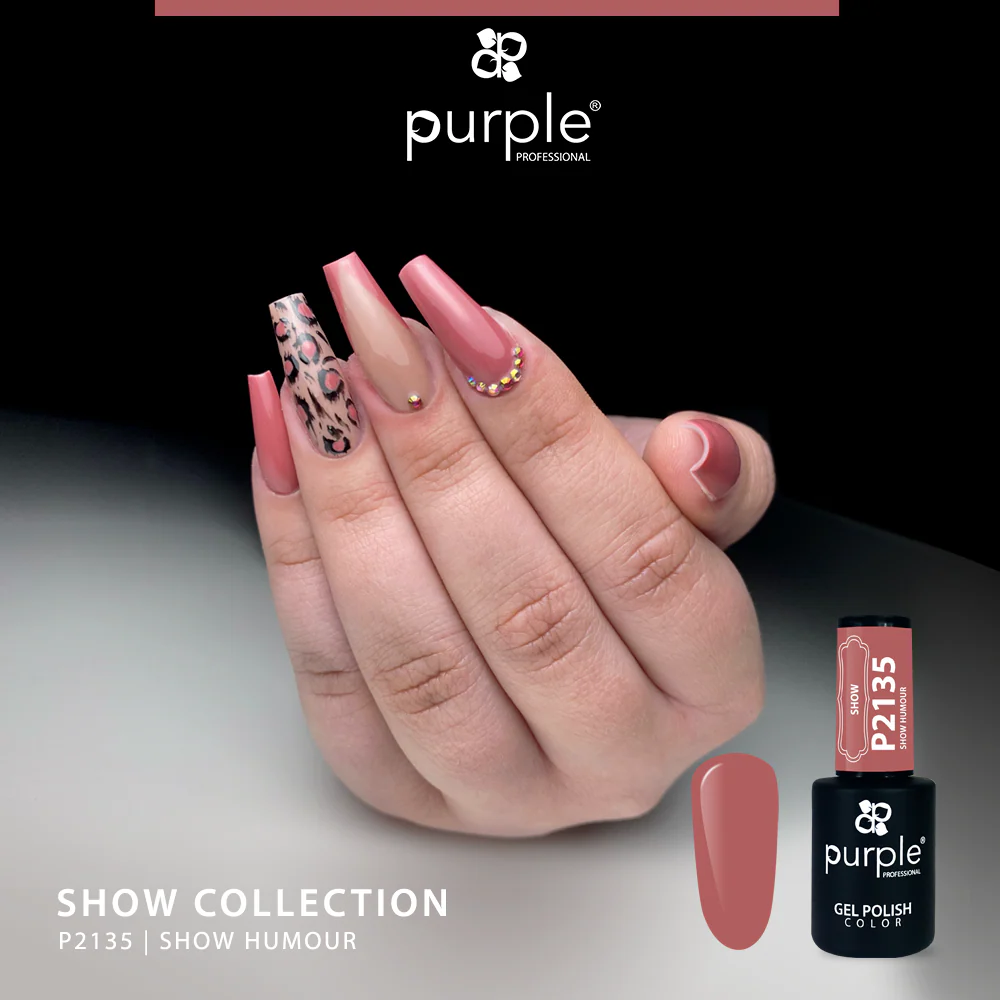 Gel Polish Show Humour 10ml - Purple