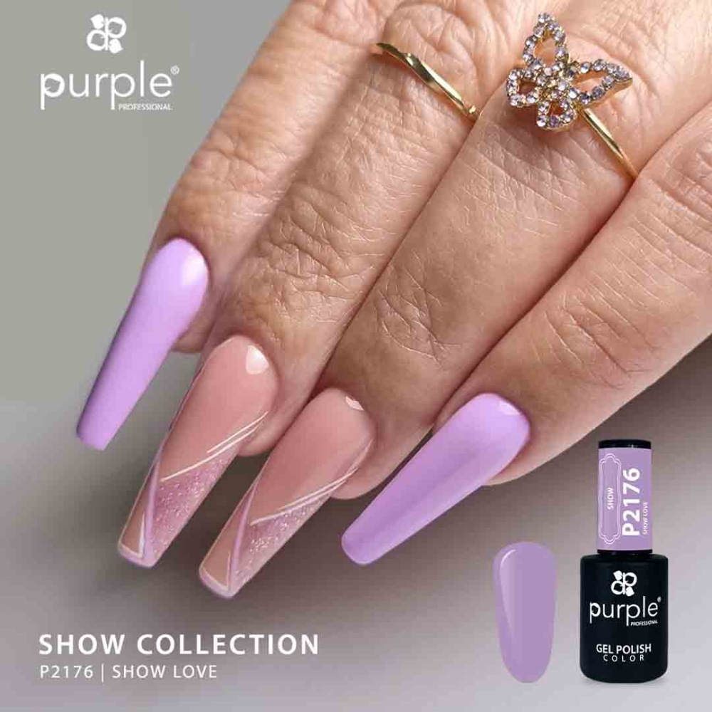 Gel Polish Show Love 10ml - Purple