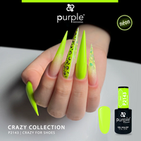 Gel Polish Crazy For Shoes 10ml - Purple
