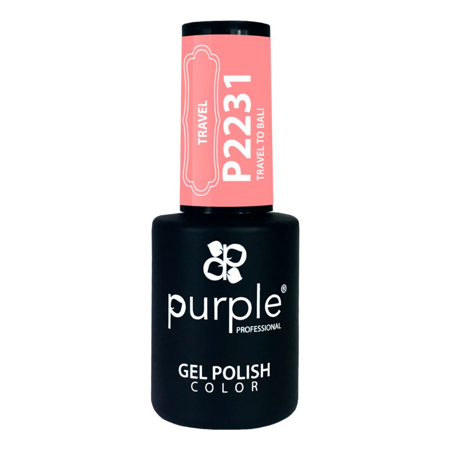 Gel Polish Travel To Bali 10ml - Purple