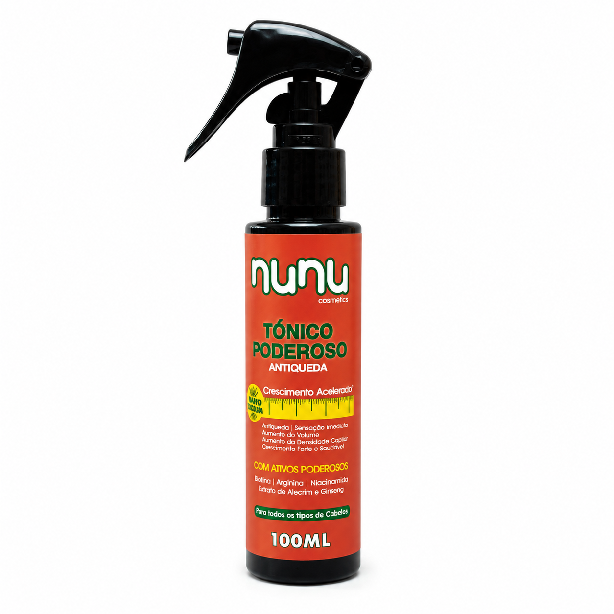 Nunu Cosmetics - Tónico Poderoso Antiqueda 100ml
