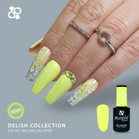 Gel Polish Delish Lollipop 10ml - Purple