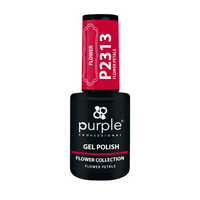 Gel Polish Flower Petals 10ml - Purple