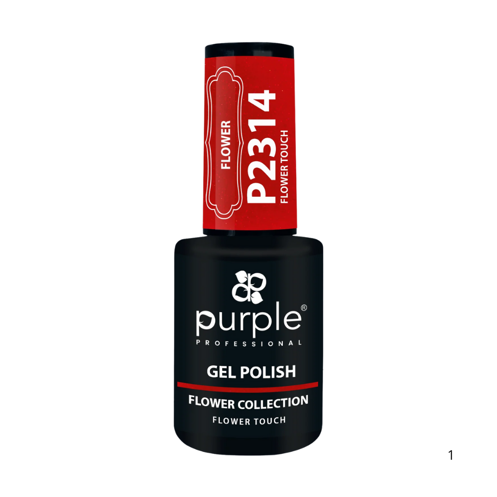 Gel Polish Flower Touch 10ml - Purple