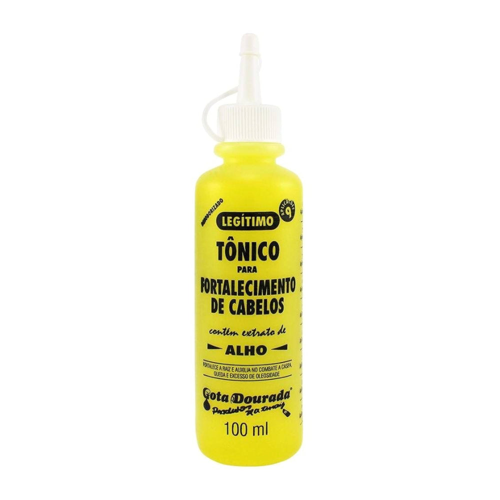 Gota Dourada Tónico Fortalecimento Com Alho 100ml