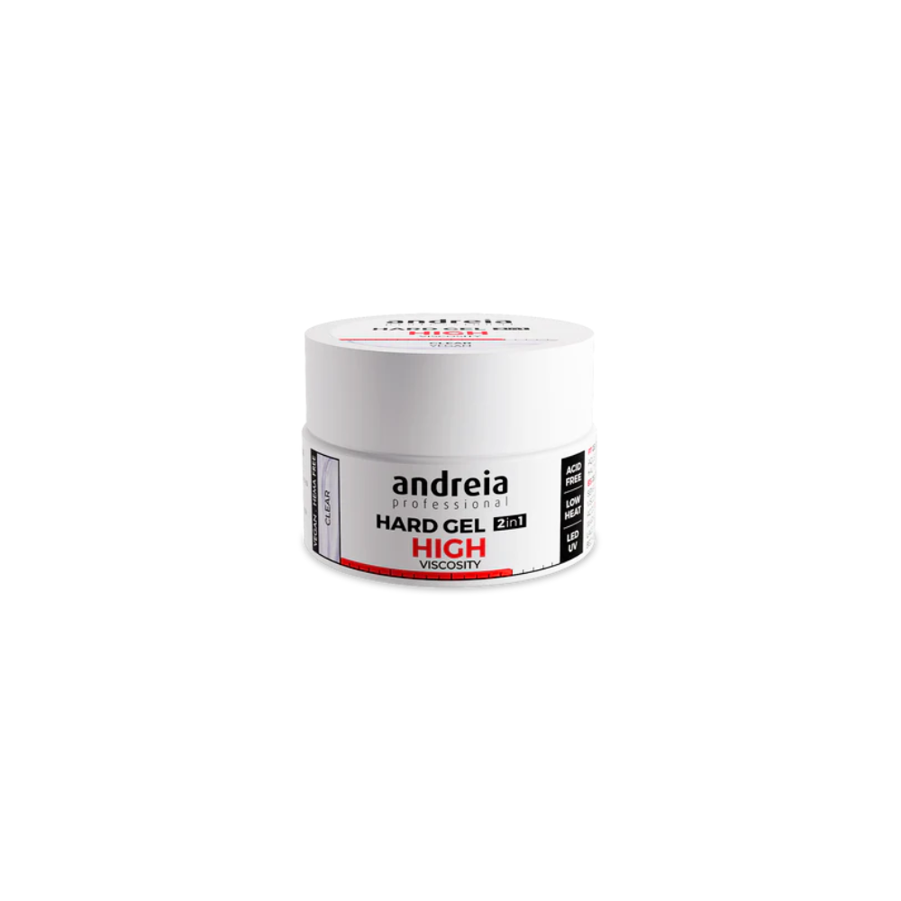 Hard Gel High Viscosity Clear 44g - Andreia