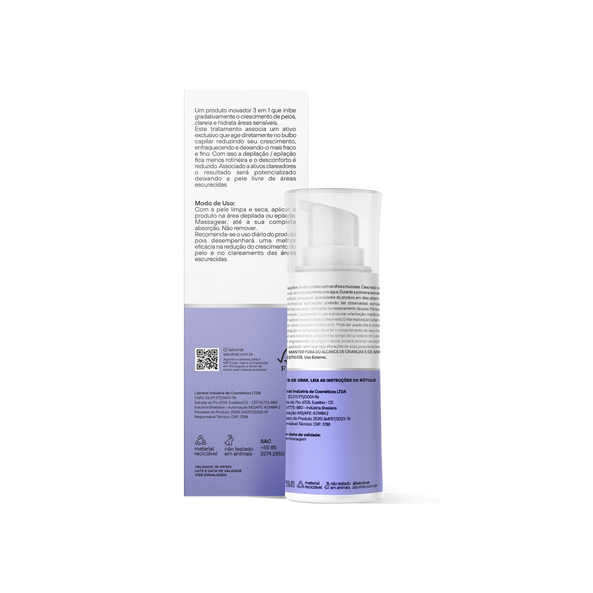 Labotrat Dermo Skin — Sérum Axilas e Virilhas 30 ml