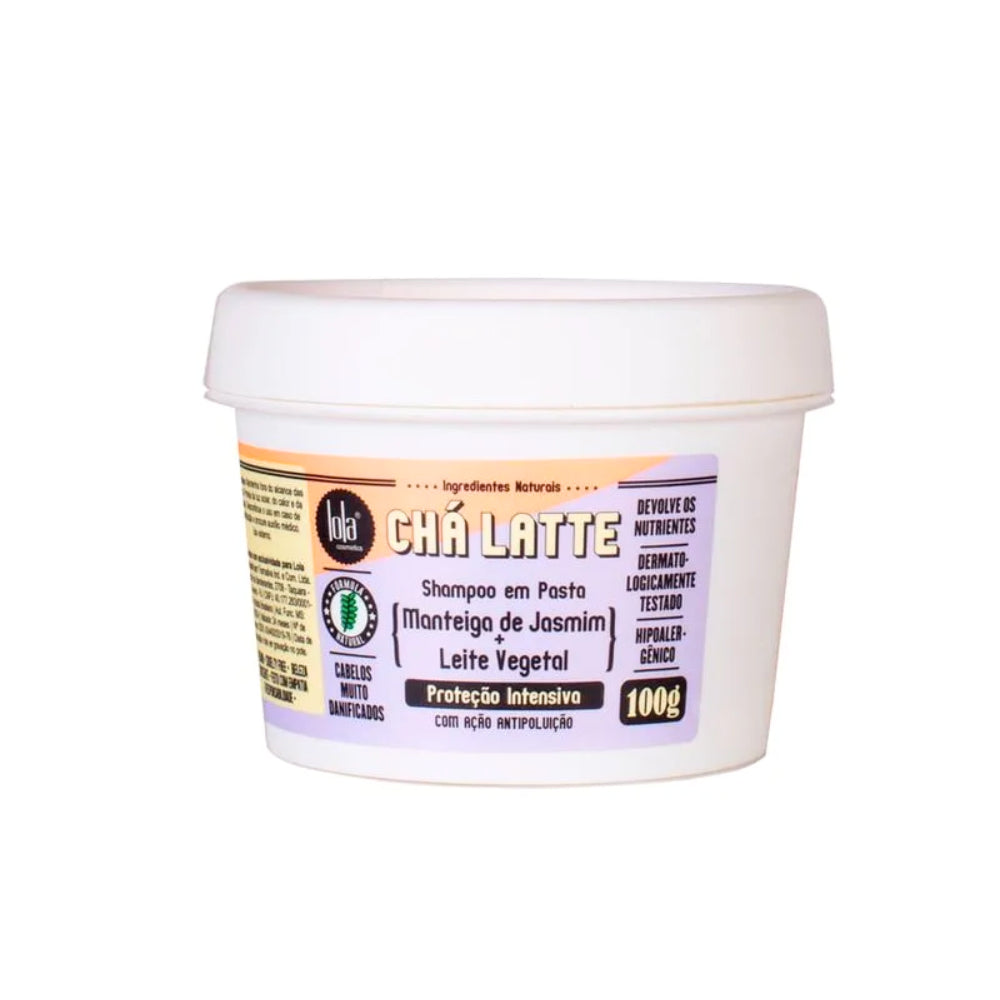 Lola Tea Latte Paste Jasmine Solid Shampoo 100g