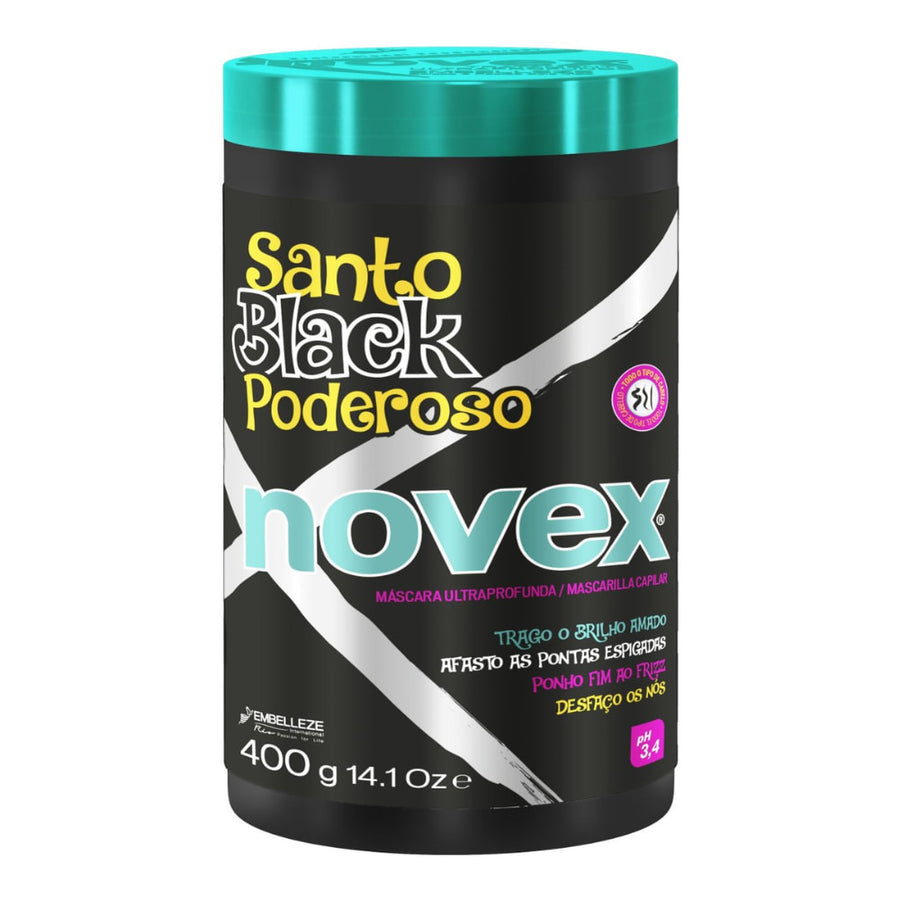 Novex Santo Black Poderoso Máscara 400ml