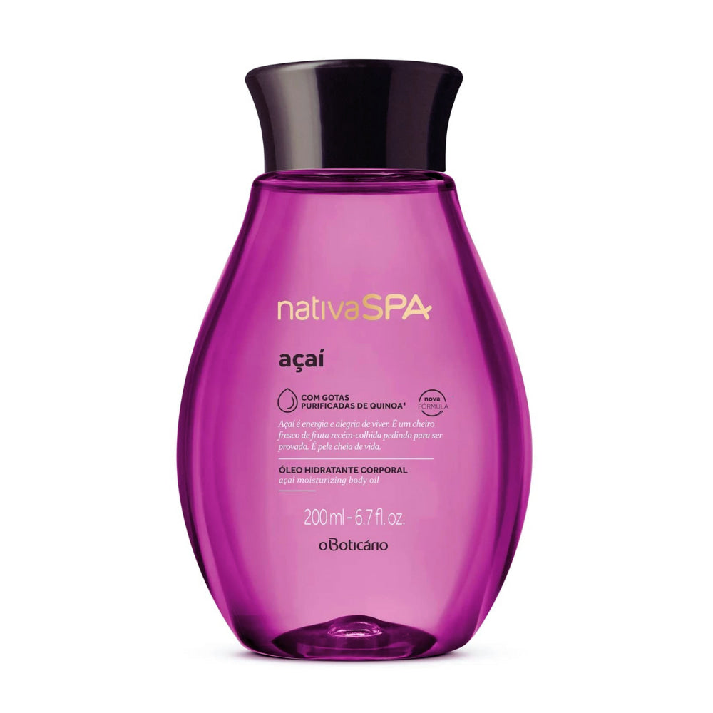 O Boticário Nativa SPA Óleo Corporal Açaí 200ml