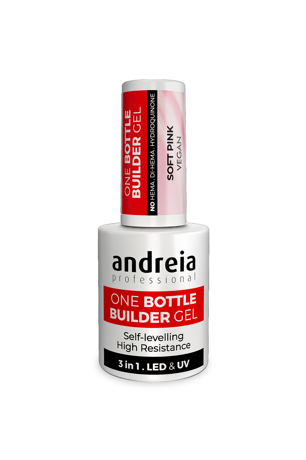 Andreia One Bottle Builder Gel Soft Pink 14 ml