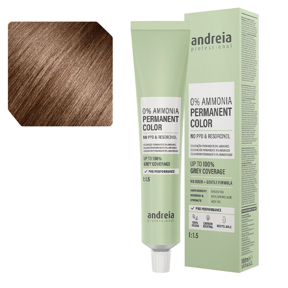 Permanent Color 0% Ammonia 6.3 - Andreia